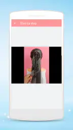 Hairstyles step by step screenshot