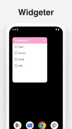 Handleliste -dagligvarenotater screenshot
