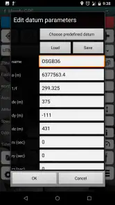 Handy GPS screenshot