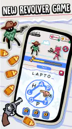Hangman Game: 2 player puzzles screenshot