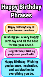 Happy Birthday Wishes screenshot