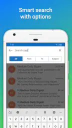 HB Mail for Outlook, Hotmail screenshot