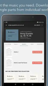 Henle Library – Urtext scores screenshot