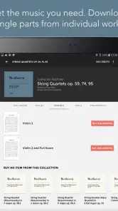 Henle Library – Urtext scores screenshot