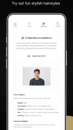 Herrefrisyreapp screenshot