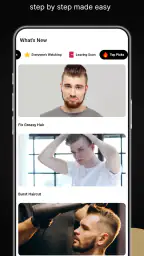 Herrefrisyreapp screenshot