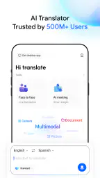 Hi Translate -rask nøyaktighet screenshot