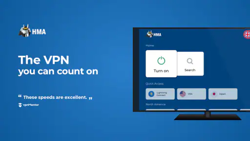 HMA VPN proxy, Wi-Fi-sikkerhet screenshot