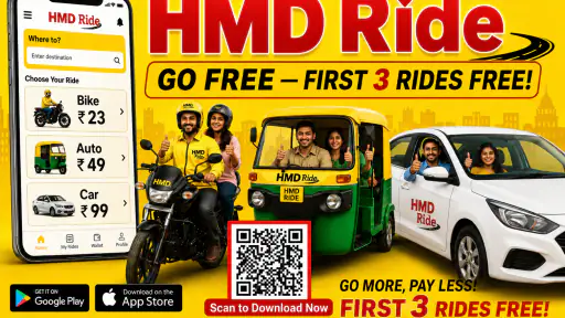 HMD Ride: Bike, Auto & Cabs screenshot