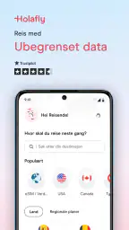 Holafly eSIM: Ubegrenset data screenshot