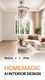 HomeMagic: AI Interior Design screenshot