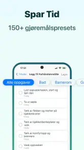 Husarbeid & Oppgaveliste screenshot