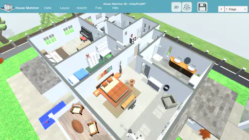 HUSSKISSER | 3D PLANLEGGING screenshot