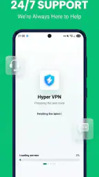 Hyper VPN فیلتر شکن قوی پرسرعت screenshot