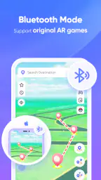 iAnyGo:Joystick, Finger travel screenshot