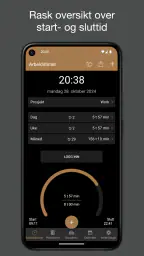 iboChron - Timeregistrering screenshot