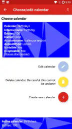iCal Import/Export CalDAV screenshot