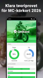 iKörkort MC screenshot