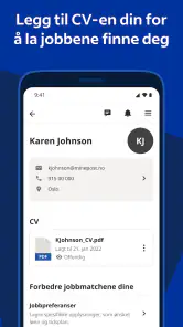 Indeed jobbsøk screenshot