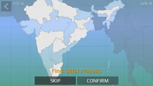 India Map Quiz screenshot