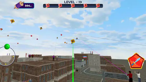 Indian Kite Flying 3D screenshot