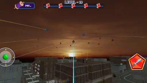 Indian Kite Flying 3D screenshot