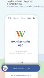 Instant Website Builder-app screenshot