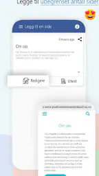 Instant Website Builder-app screenshot
