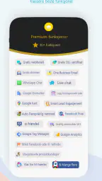 Instant Website Builder-app screenshot