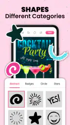 Invitasjonsskaper & kortdesign screenshot