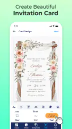 Invitation Maker & Card Design screenshot