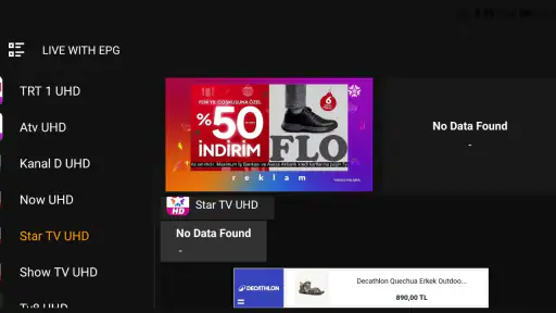 IPTV-Allways Player screenshot