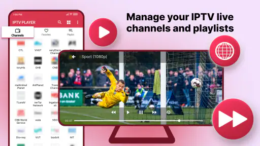 IPTV PLAYER screenshot