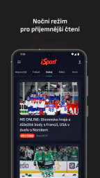iSport.cz: sportovní zprávy screenshot