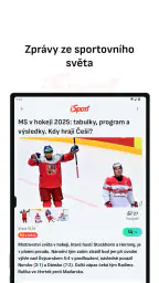 iSport.cz: sportovní zprávy screenshot