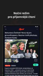 iSport.cz: sportovní zprávy screenshot