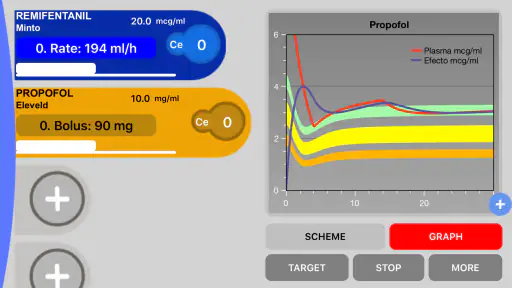 iTIVA plus Anesthesia screenshot