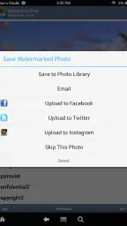 iWatermark Custom Watermarks screenshot