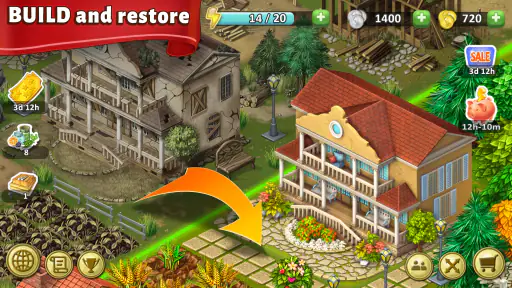 Janes Farm: Landsbyen screenshot