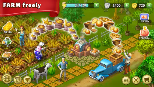 Janes Farm: Landsbyen screenshot