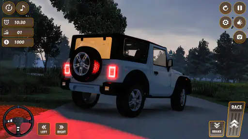 Jeep Game Offroad Thar Game screenshot
