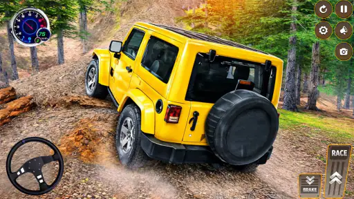 Jeep Game Offroad Thar Game screenshot