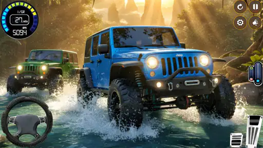 Jeep Game Offroad Thar Game screenshot
