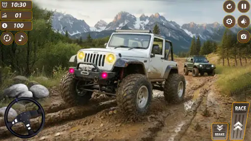 Jeep Game Offroad Thar Game screenshot