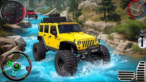 Jeep Game Offroad Thar Game screenshot