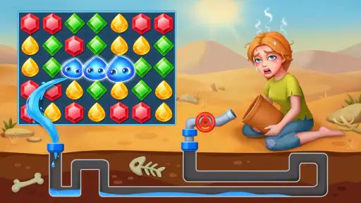 Jewel Hunter - Match 3 Games screenshot