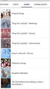 JW Library screenshot