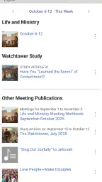 JW Library screenshot