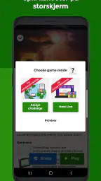 Kahoot! Spill og lag quizzer screenshot