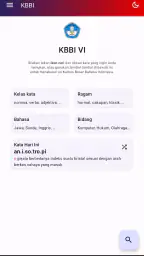 Kamus Besar Bahasa Indonesia screenshot